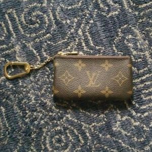 Louis Vuitton Monogram Key/Change/Card Pouch